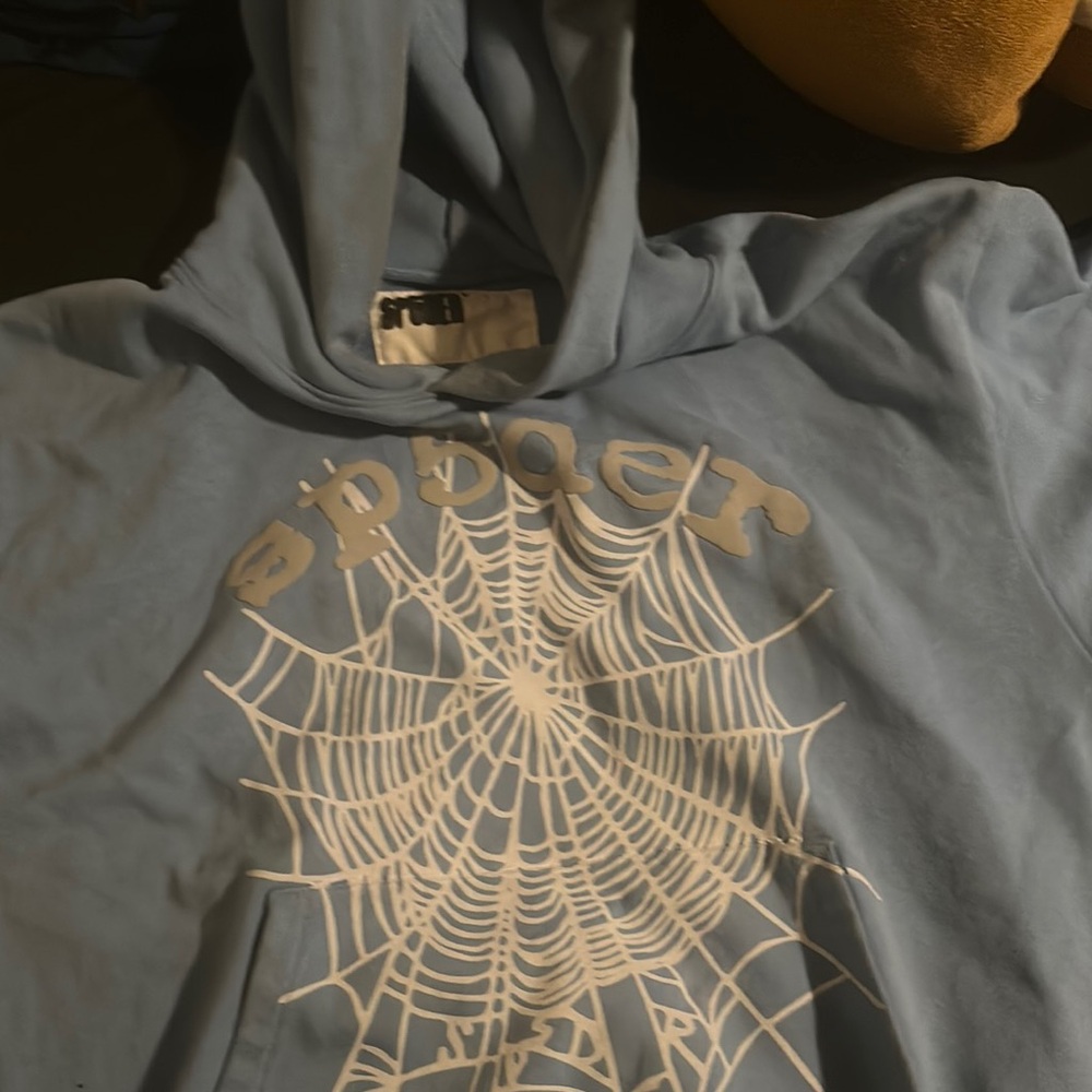 Spider Blue Hoodie